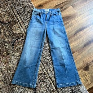 FRAME DENIM WIDE LEG PANTS Sz 27